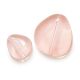 18x17mm Pink Czech Glass Chunky Triangles Loose (150pc)