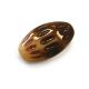 20x11mm Light Tiger Eye Earthy Flat Oval Czech Glass Beads Loose (150pc)
