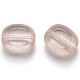 10x9mm Pink Cushion Cut Czech Glass Beads (300pc)